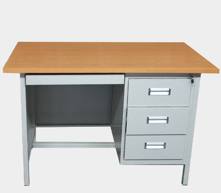 取り外し可能な3つの引出しの鋼鉄オフィス用家具の多彩な多機能の机