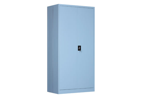 鋼鉄食器棚のキャビネットの折り畳み式の収納キャビネット36&quot; W X 20&quot; D X 74&quot; Hのサイズのスカイ ブルー色