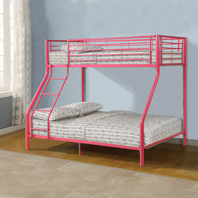 スライドが付いている子供の金属の双生児の中二階のベッド