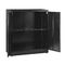 黒く調節可能な折る技術のキャビネット0.5 - 1.0MMの鋼鉄食料貯蔵室のキャビネット