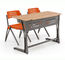 子供の教室の家具の机および椅子学生のテーブルの安い価格のための鋼鉄学校家具
