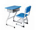 子供のための学校家具の子供の金属の単一の机および椅子の鉄の調査のテーブルそして椅子