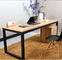 設計に簡単な鋼鉄オフィス用家具を注文の多色の机作って下さい