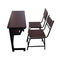 折り畳み式の学校のチェアー テーブル セット、木のデスクトップの教室のテーブルおよび椅子セット