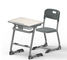 教室の鋼鉄学校家具の調査の机および椅子はサイズ/色をカスタマイズしました